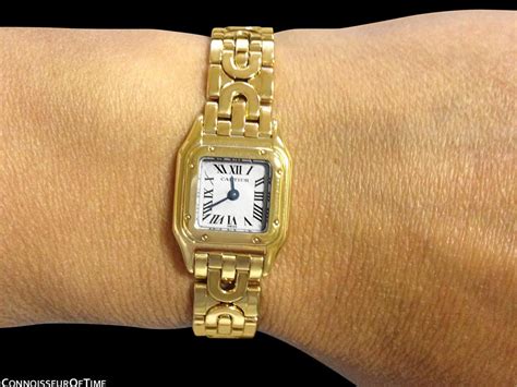 cartier watch panthere mini|cartier panthere watch small.